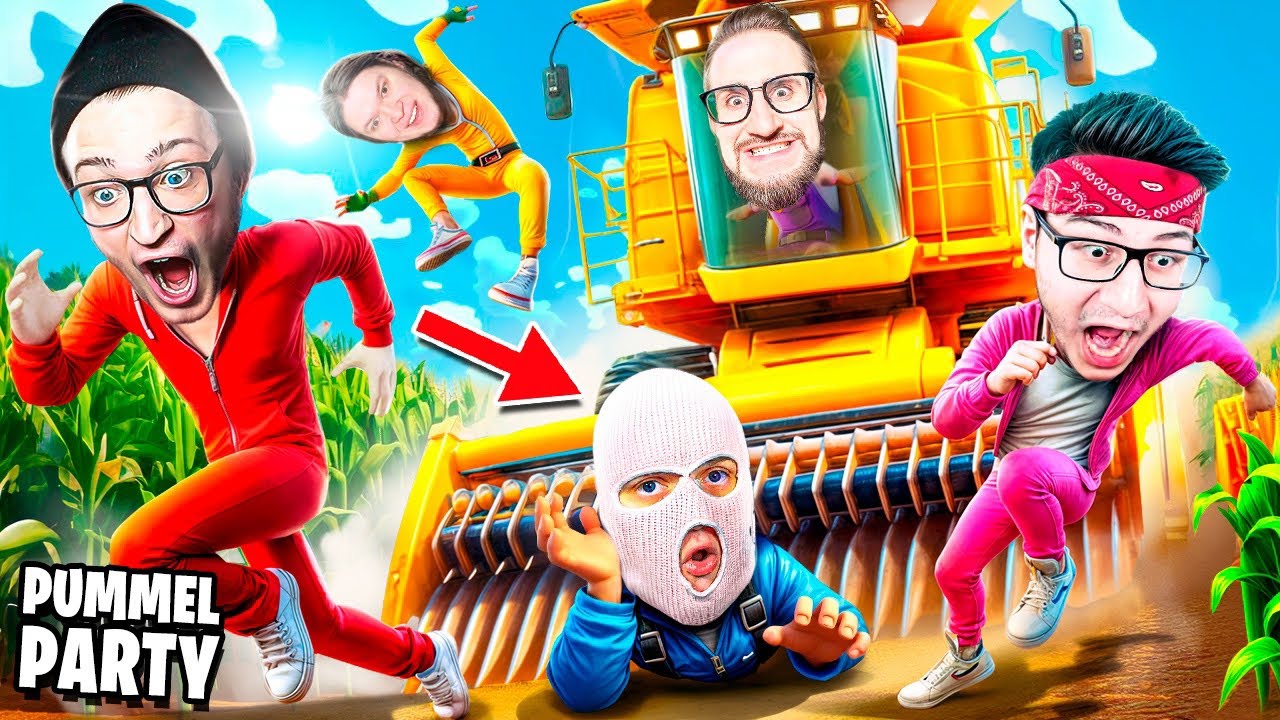 ЛАЙФХАК как ПОТЕРЯТЬ ДРУЗЕЙ! КАК ЖЕ ЭТО СМЕШНО! РАЗДАВИЛ ВСЕХ КОМБАЙНОМ! УГАР В PUMMEL PARTY
