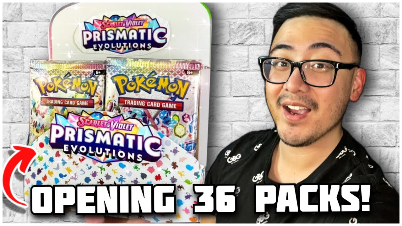Prismatic Evolutions Booster Box Opening (6 Booster Bundles!)