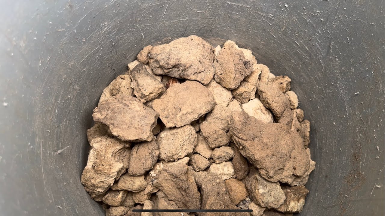 Gold from clay