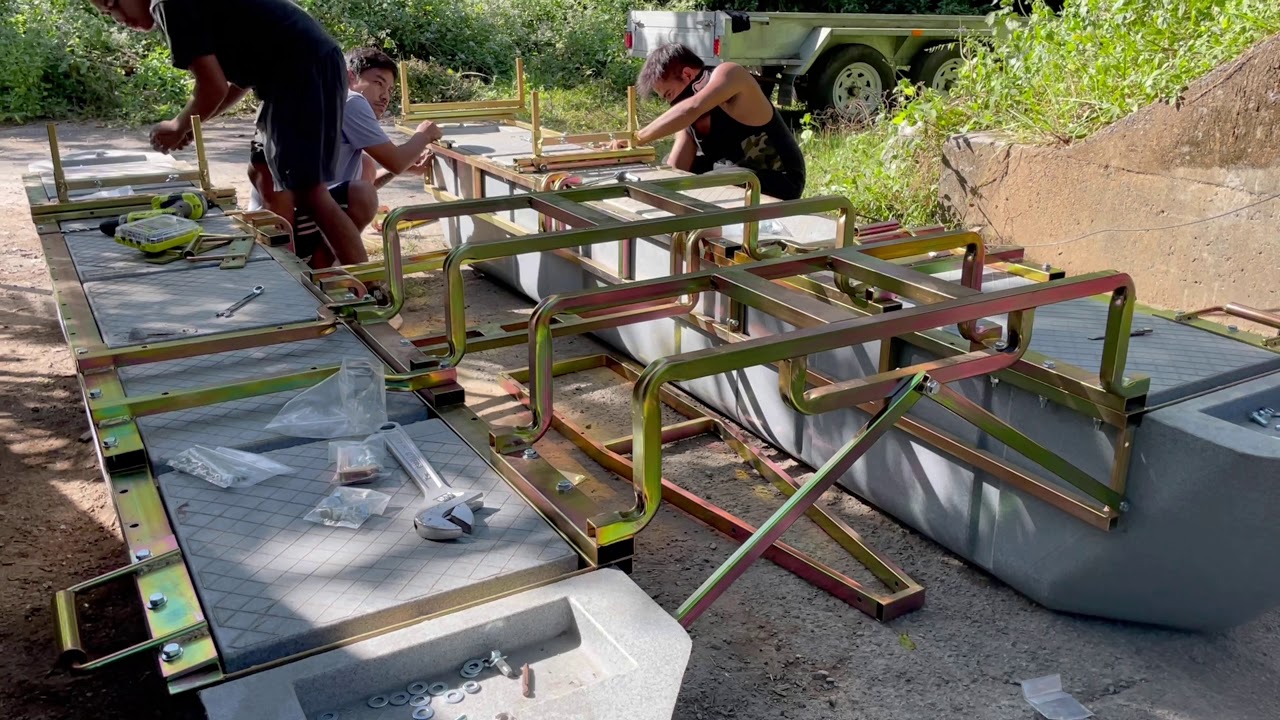 Assembling and Loading the Keens Dredge: Getting the Dredge Ready for Black Gold