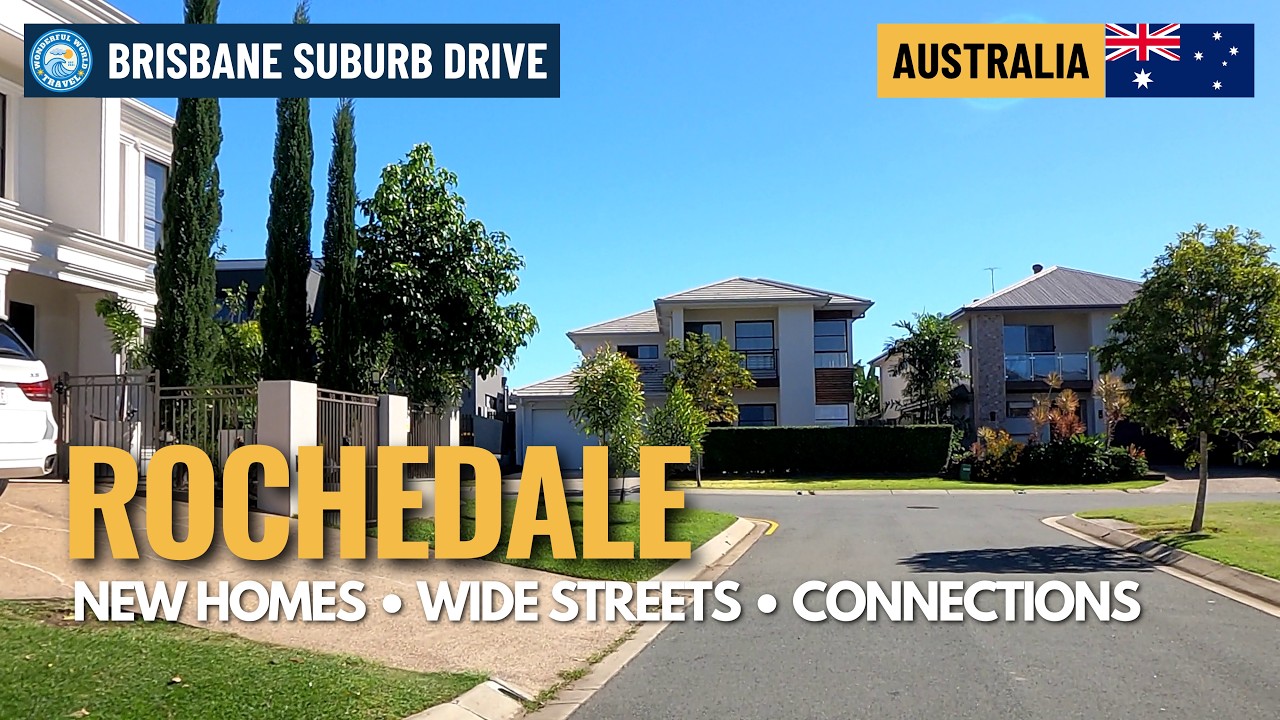 Rochedale Brisbane 4K Drive | Southside Streets & Residential Areas