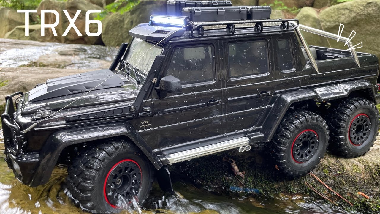 TRAXXAS TRX6 BENZ G63 AMG VALLY WATER RUN