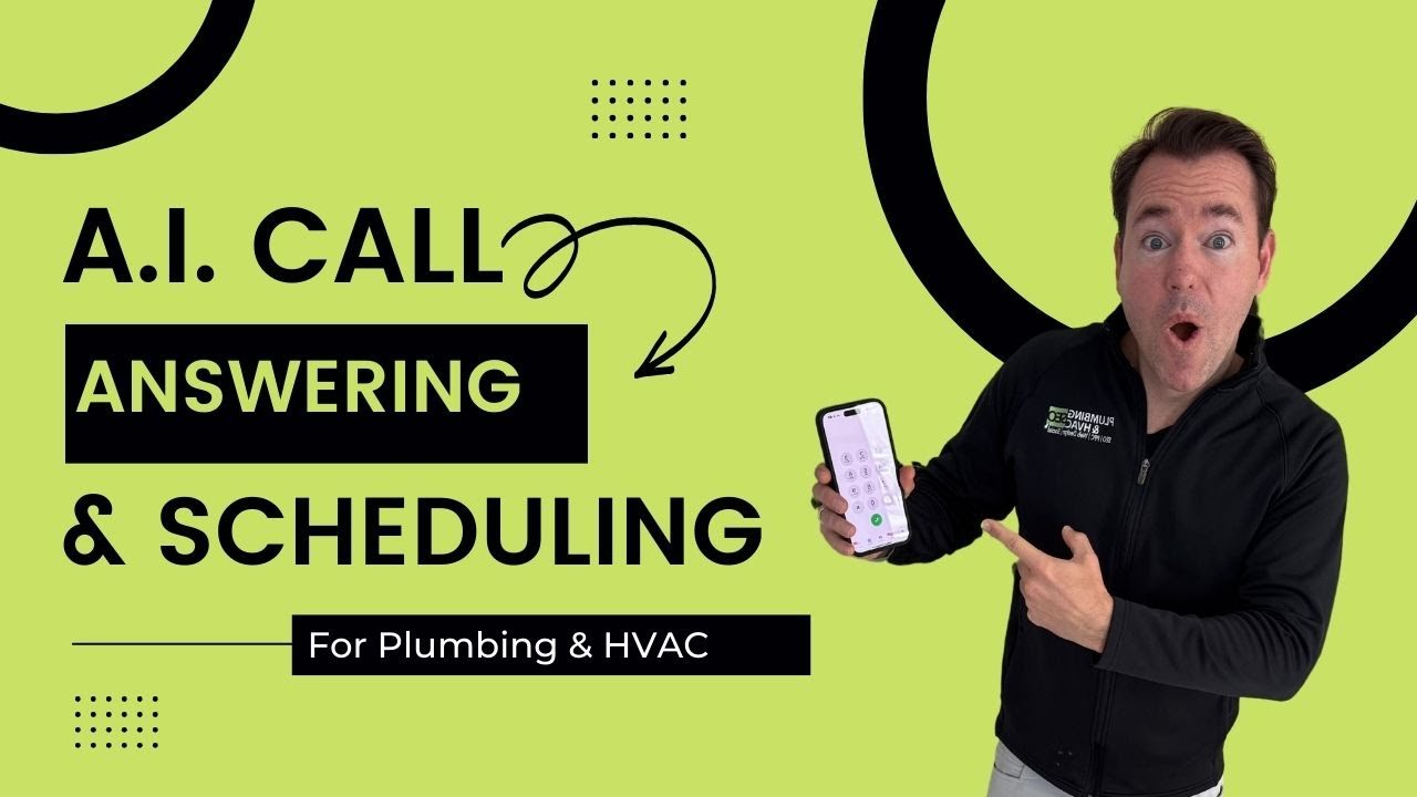 AI Call Answering / Scheduling for Plumbing, HVAC & Home Services
