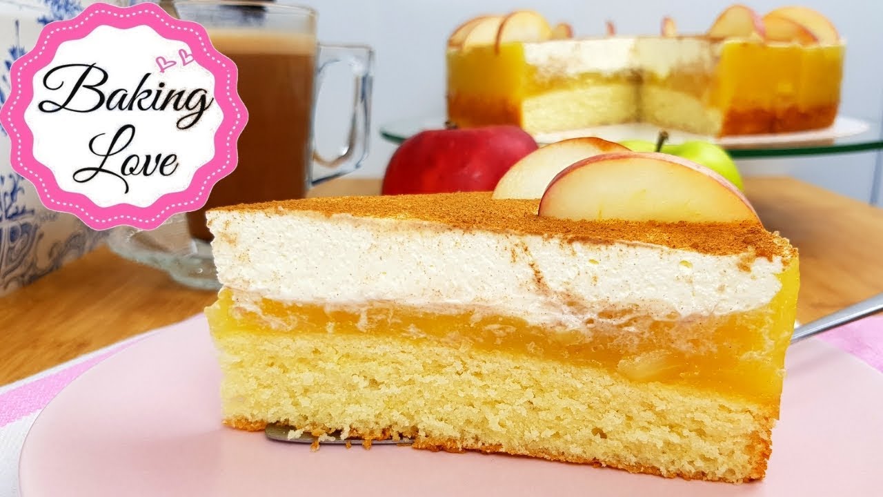 Die perfekte Sonntagstorte I himmlisch leckere Apfel-Schmand-Torte I fruchtig frische Apfeltorte