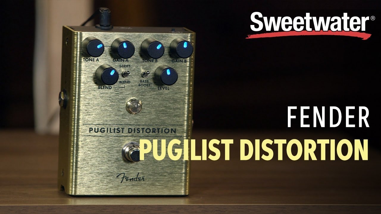 Fender Pugilist Distortion Pedal Demo