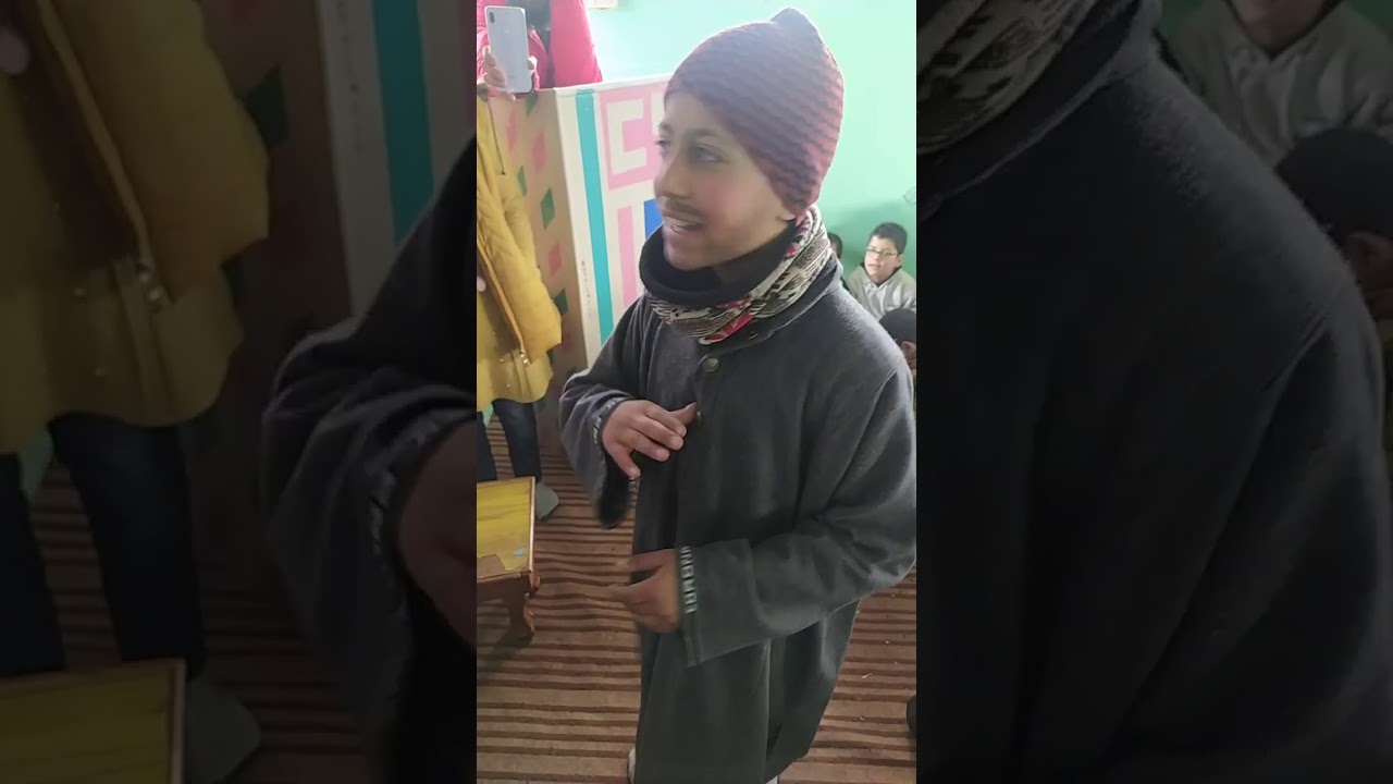 Funny Kashmiri drama by kids at C4 Academy Sangrama