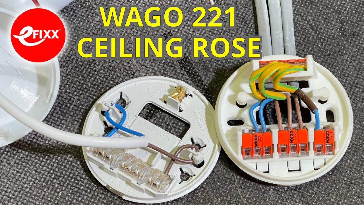 Would you use a WAGO 221 CEILING ROSE?