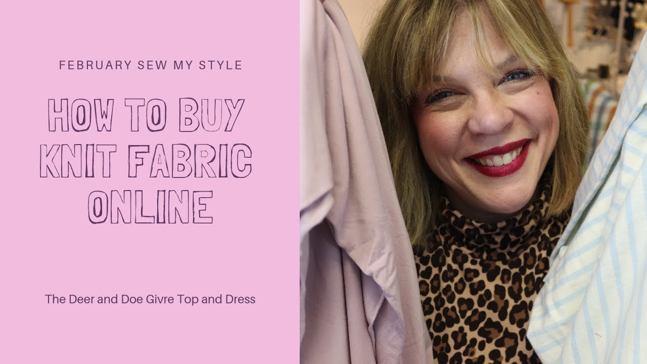 How to Buy Knit Fabric Online for the Deer And Doe Givre T-shirt