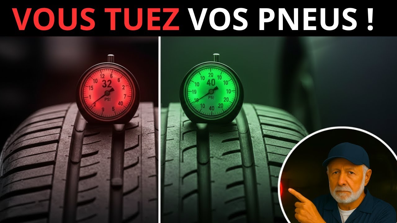 ARRÊTEZ de Gonfler vos Diesel à 2,2 Bars ! (Vous Détruisez Vos Pneus) !