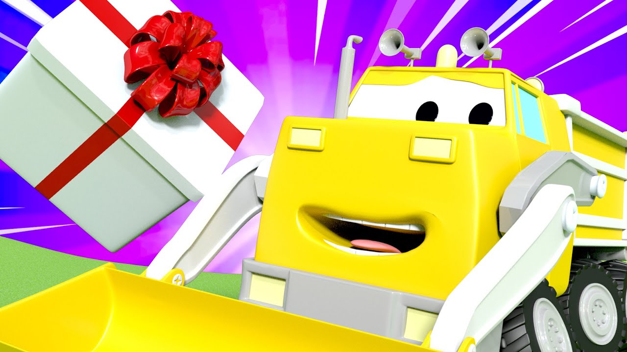 Troy The Train -  Ethan the DUMP TRUCK has got a special delivery - Car City ! Train Cartoons