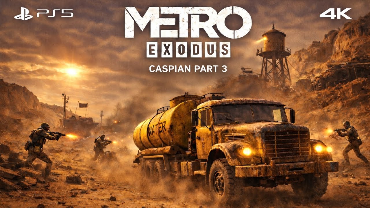 Metro Exodus – The Caspian | Part 3 | PS5 Gameplay 4K