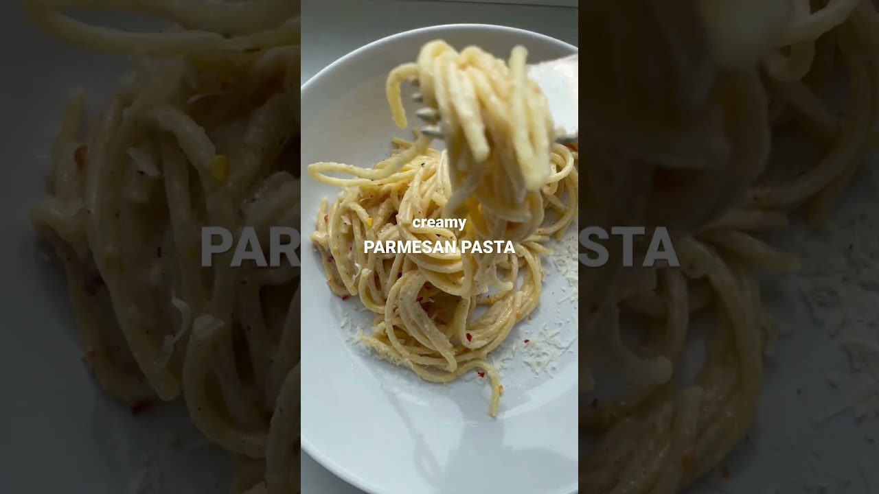 Creamy Parmesan Pasta Recipe: A Decadent Delight😍 #shorts