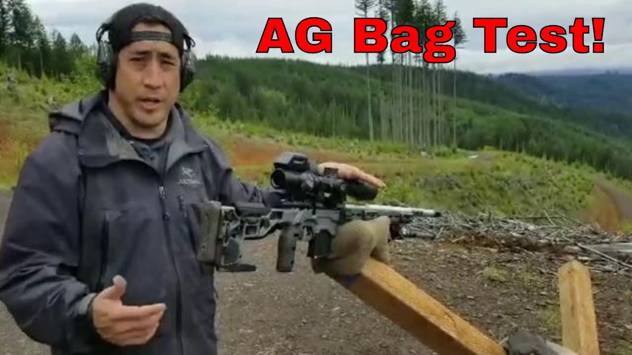 Impromptu Armageddon Gear Gamechanger bag test.