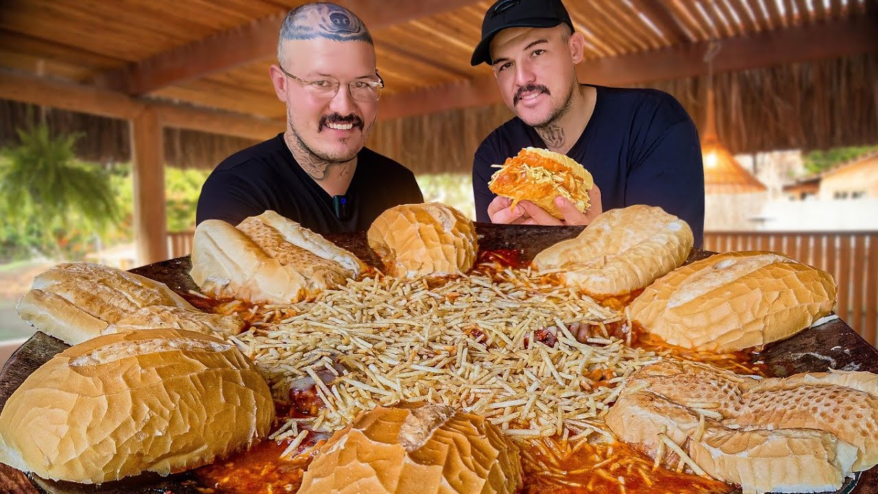 FAZENDO HOT DOG RÚSTICO (RAIZ) NO DISCÃO DE ARADO !!!