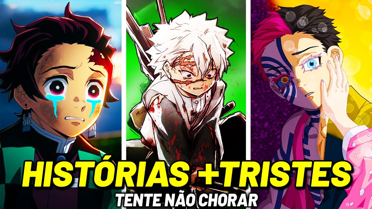 8 HISTÓRIAS MAIS TRISTES EM DEMON SLAYER (KIMETSU NO YAIBA) | TENTE NÃO CHORAR