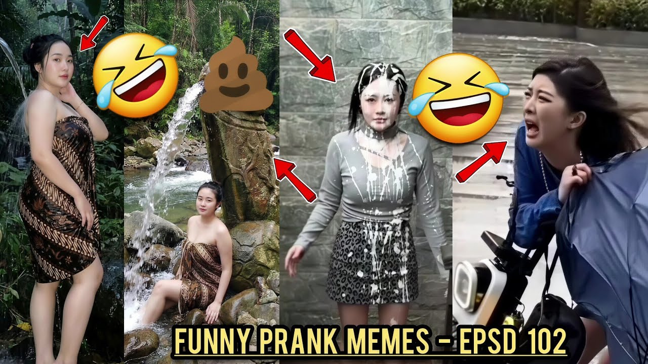 FUNNY VIDEO MEMES EPSD 102😂videos lucu ngakak hiburan di bulan puasa