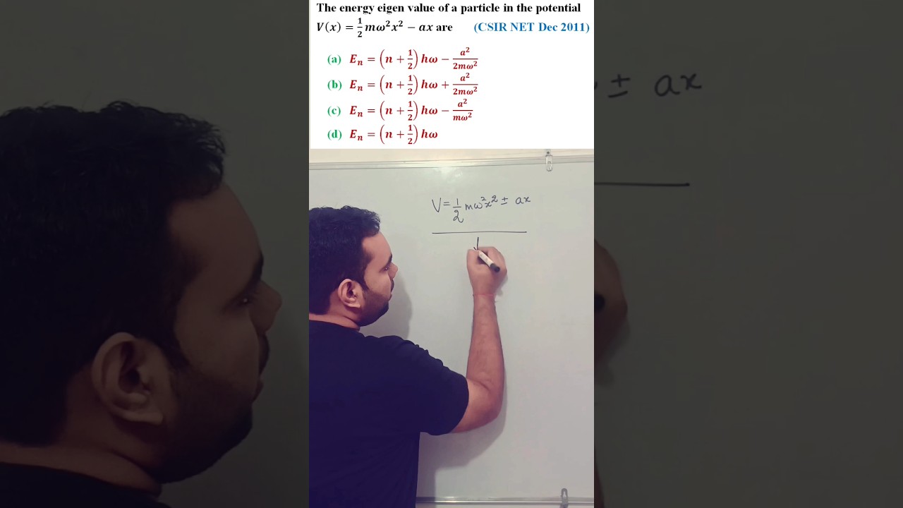 Csir Net physics short tricks Quantum Physics Dec 2011