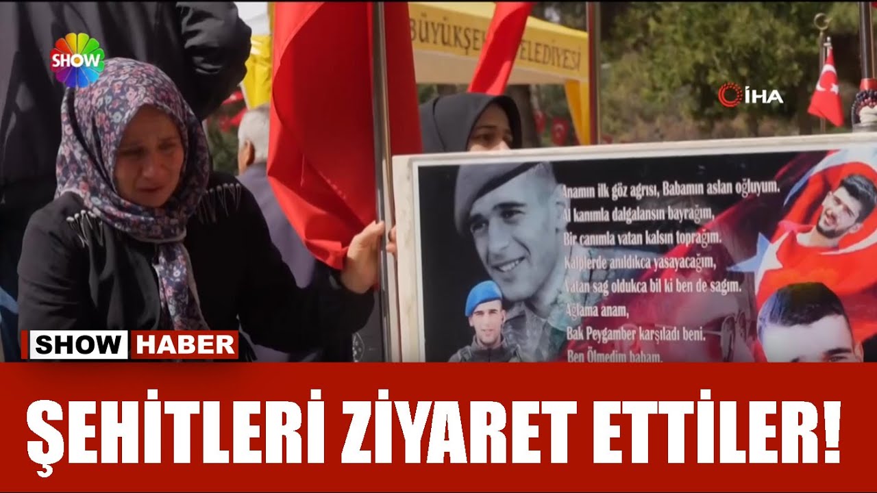 Şehitlikler dolup taştı!
