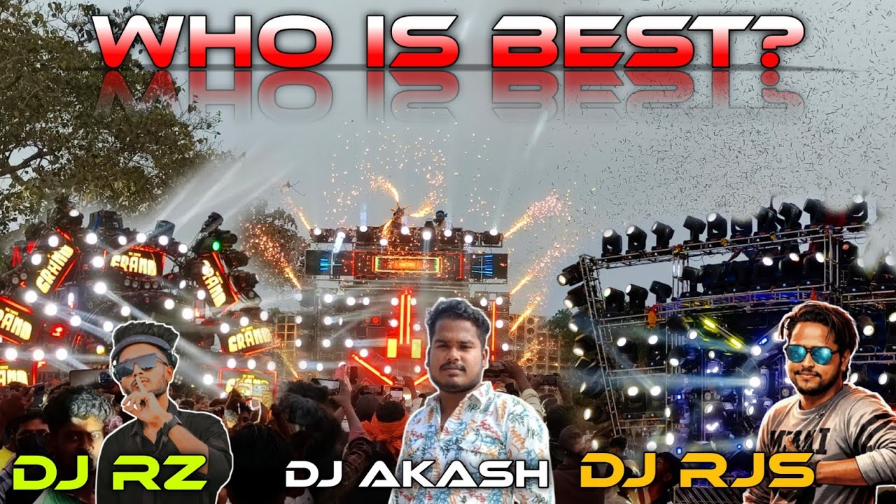 Royal King Dj Vs Akash Pro Dj Vs The Super Grand Dj Competition in Harirajpur Melana 🔥