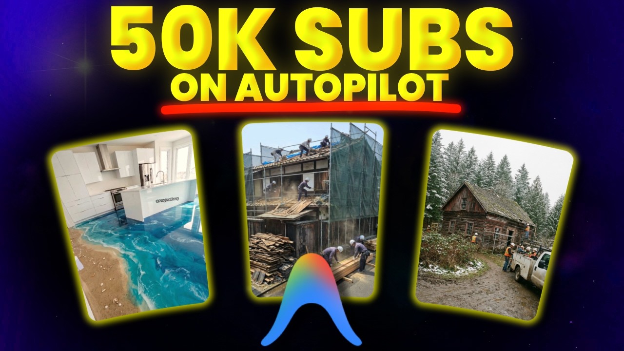 This AI System Creates VIRAL Renovation Videos - 50K Subs on AutoPilot! (Antigravity VibeCoding)