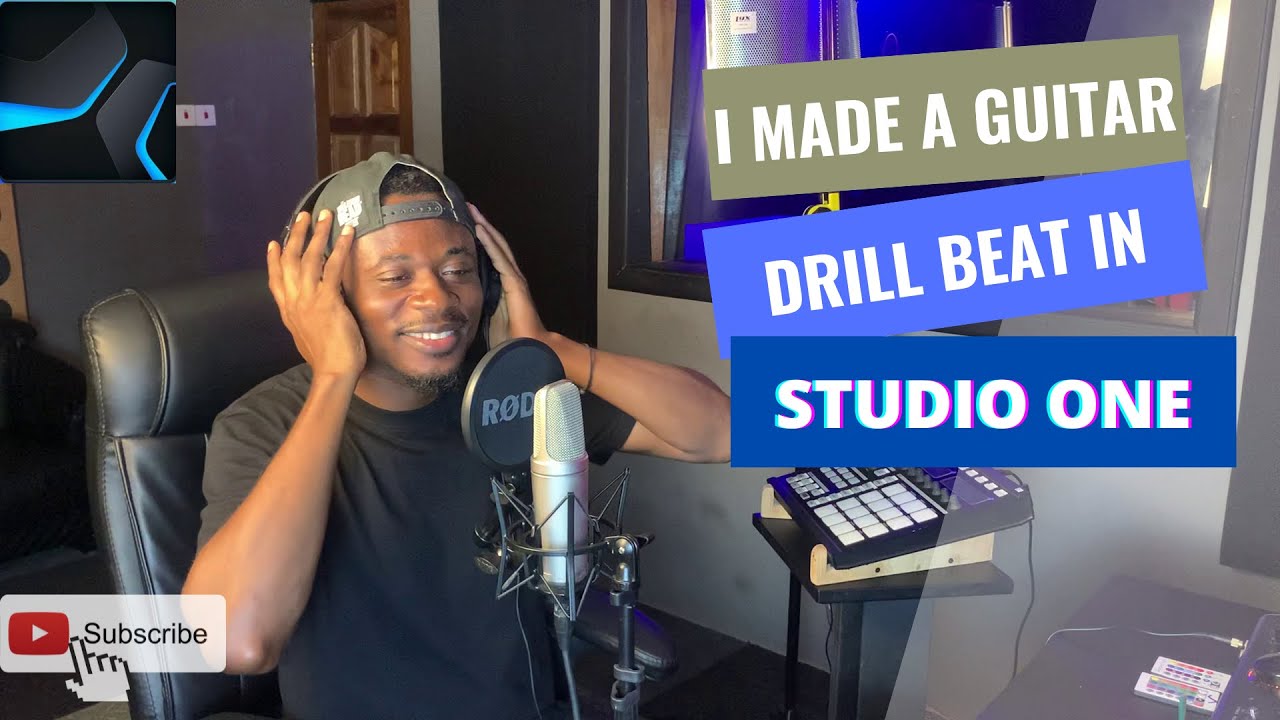 I made a Guitar Drill Beat🔥 🔥  in Studio One