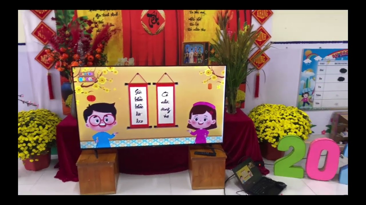 HĐTN: Bé vui đón tết- Lớp 5-6TA3- Trường mầm non Hoà Sơn- GV: Nguyễn Thị Nhung