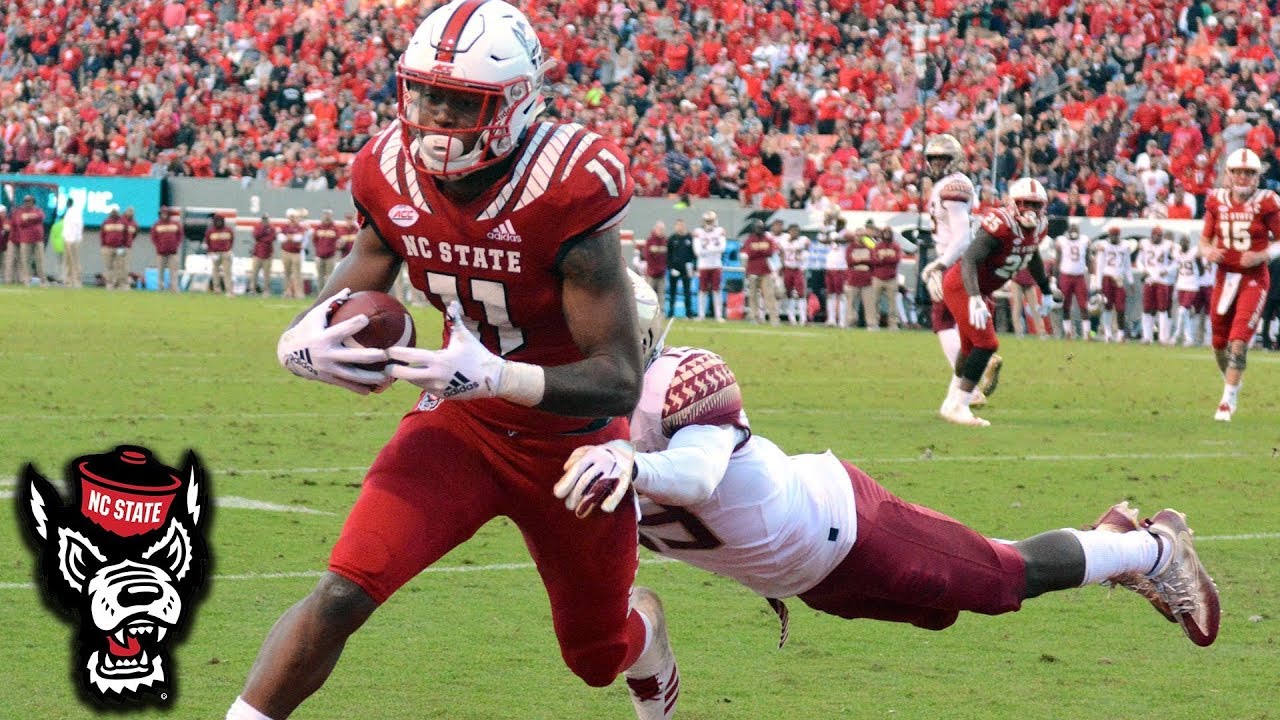 NC State WR Jakobi Meyers Top Plays 2018