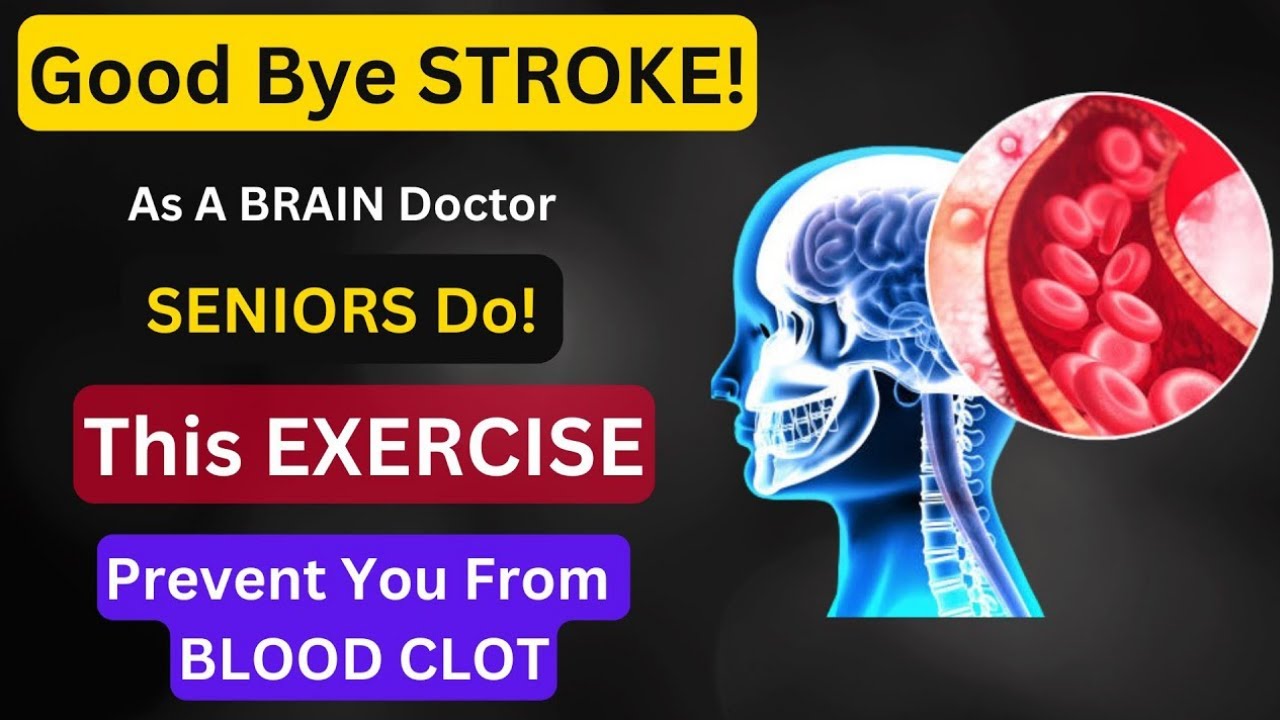 SHOCKING! 10 Best Exercises to Prevent Stroke Risk After 50