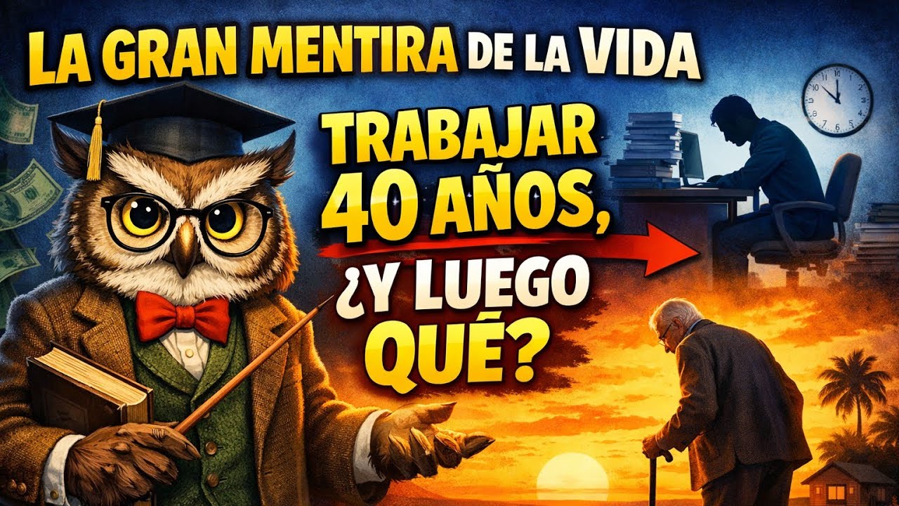 “La Gran Mentira de la Vida: Trabajar, Envejecer… ¿y Luego Qué?”