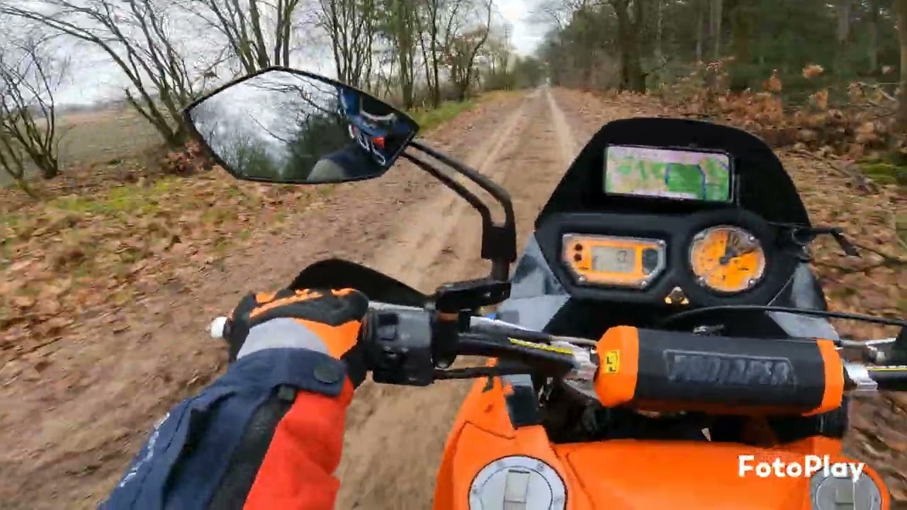Offroad rit Oost Brabant op 31 januari 2026 met de KTM 990 adventure 