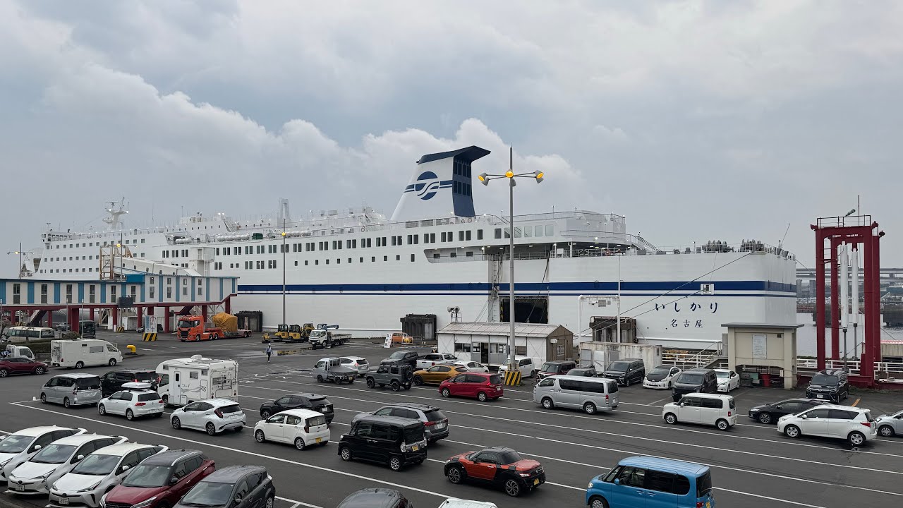 【フェリー】太平洋フェリー『いしかり』で40時間の船旅【名古屋→仙台→苫小牧】