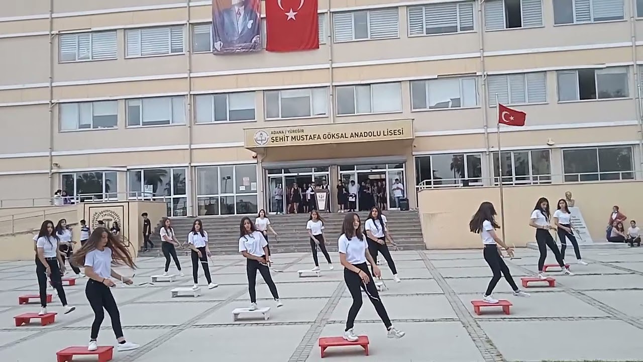 Şehit Mustafa Göksal Anadolu Lisesi Step Gösterisi