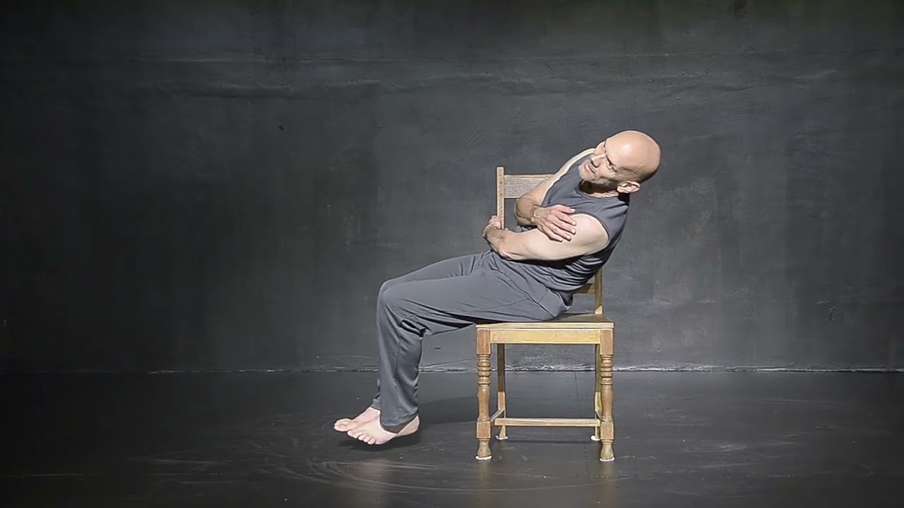 Corporeal Mime Piece: Man and Chair