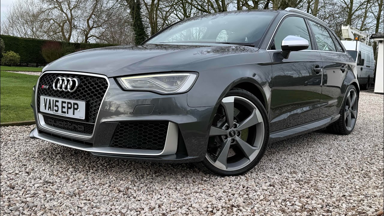Audi RS3 2015 with 26900 miles 