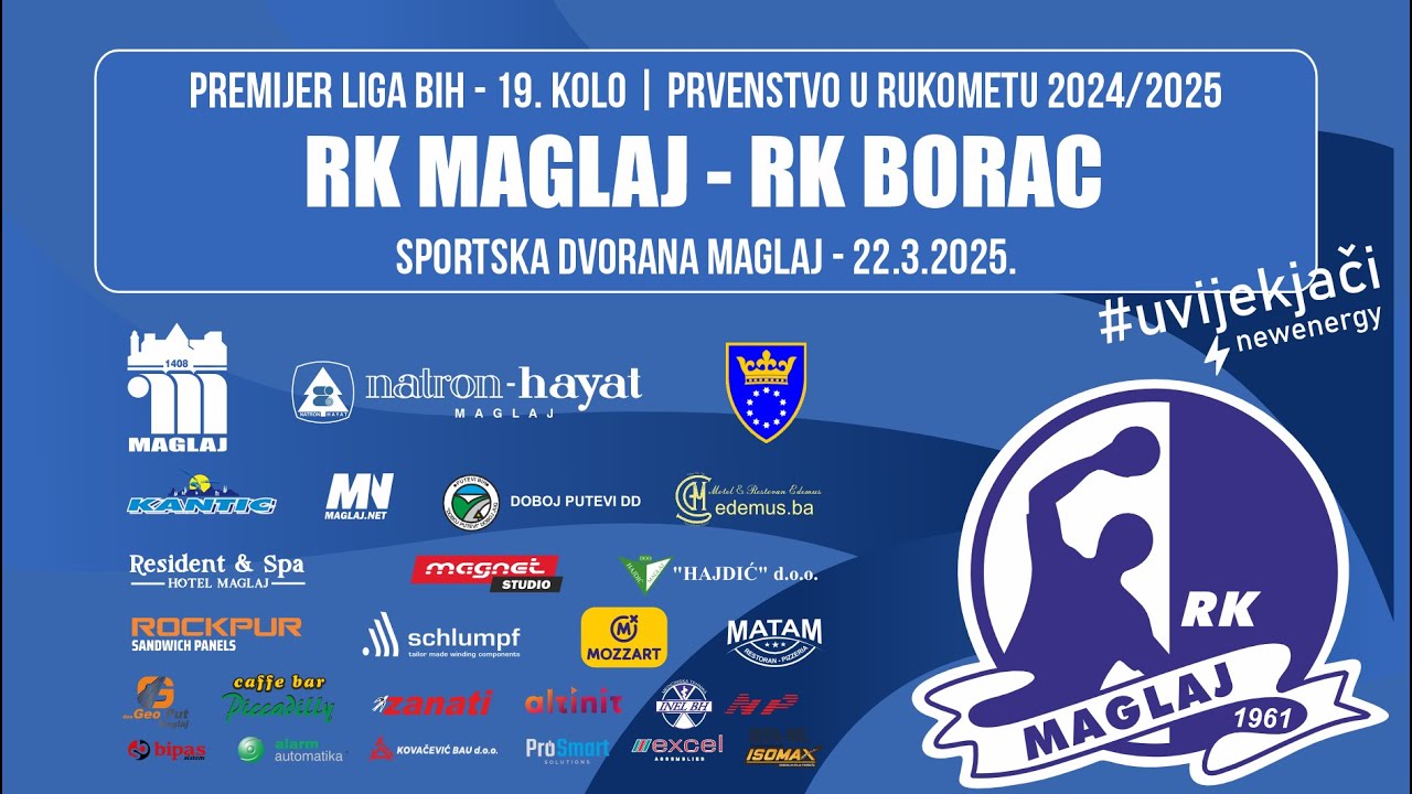 RK MAGLAJ Maglaj - RK BORAC Banja Luka