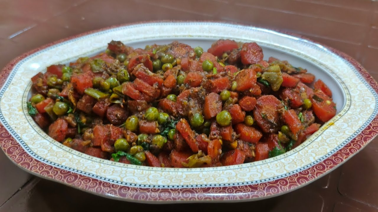 Gajrain Matar Recipe | Winter Special Easy Pakistani Gajar Matar | Quick & Tasty Desi Curry 🍛🥗