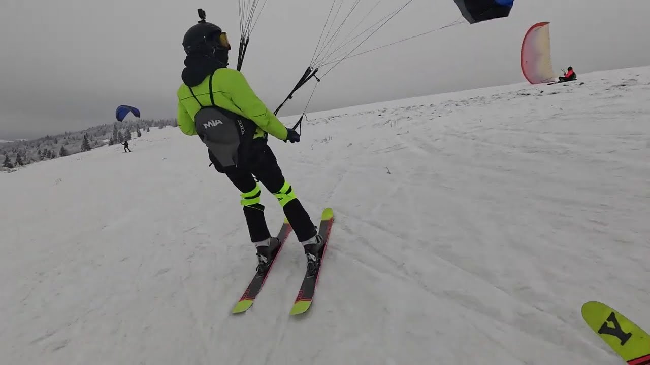 Snowgliding 2026. Trening 1 luty.