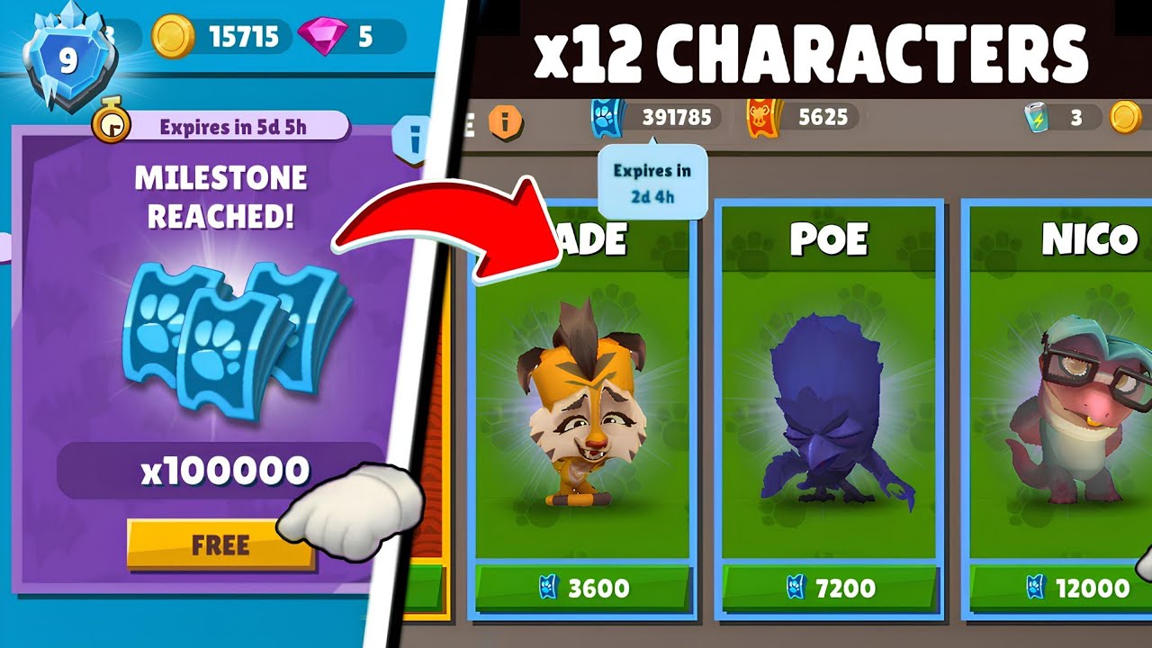 I opened Many Free new characters!! on My Store 😍 391K TICKET | Free rewards (#1) 🔥| zooba