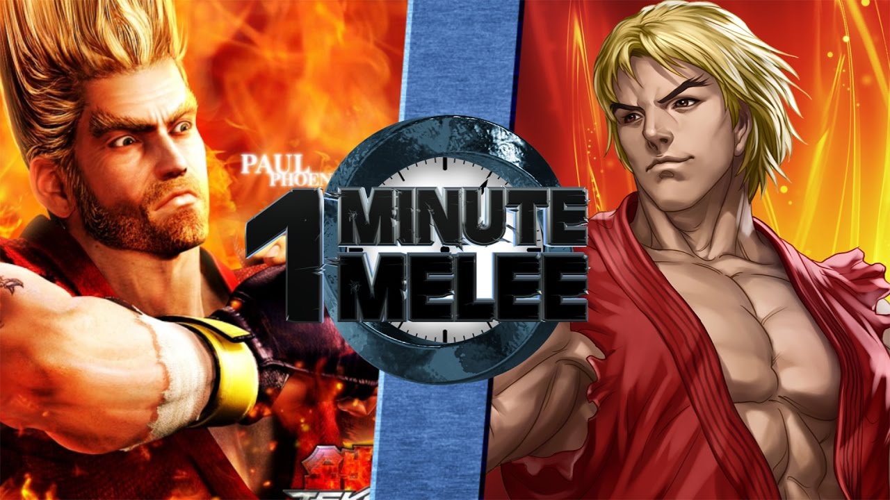 One Minute Melee S4 EP4 - Paul vs Ken (Tekken vs Street Fighter)