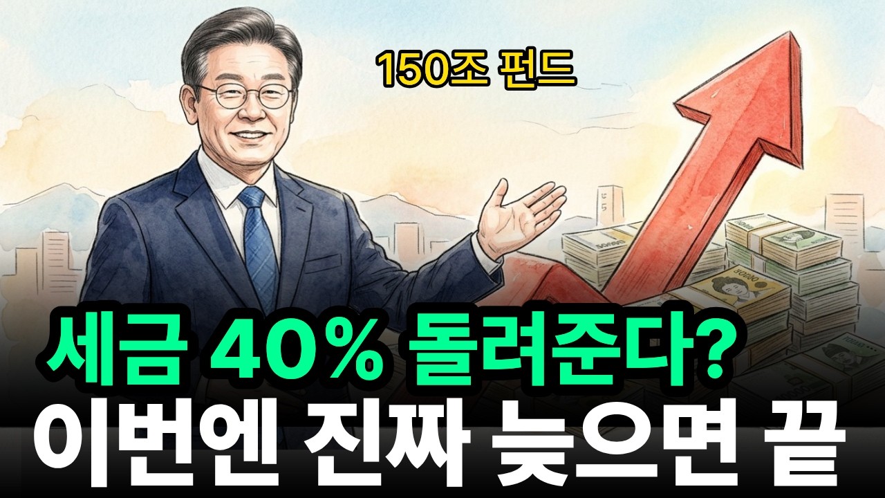 2026년, 정부가 작정하고 만든 역대급 국민성장펀드 안 하면 정말 손해일까? 숫자로 따져봤습니다.