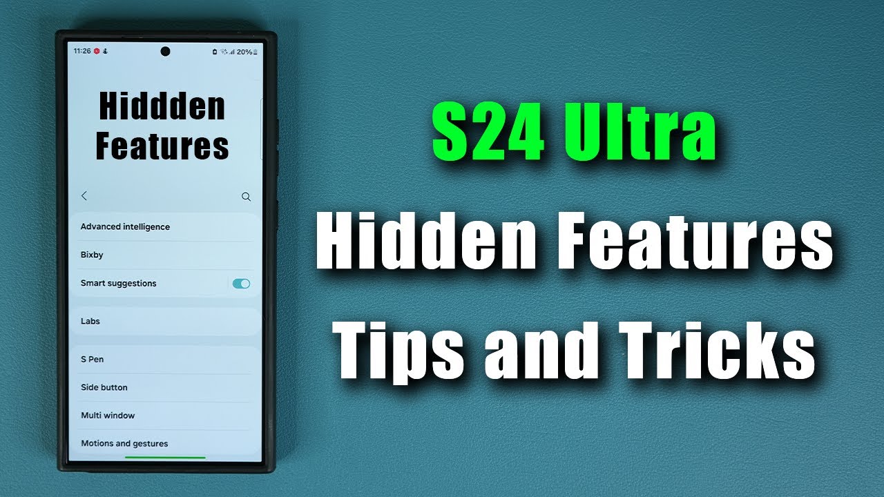 Samsung Galaxy S24 Ultra - 10+ Hidden Features, Tips and Tricks