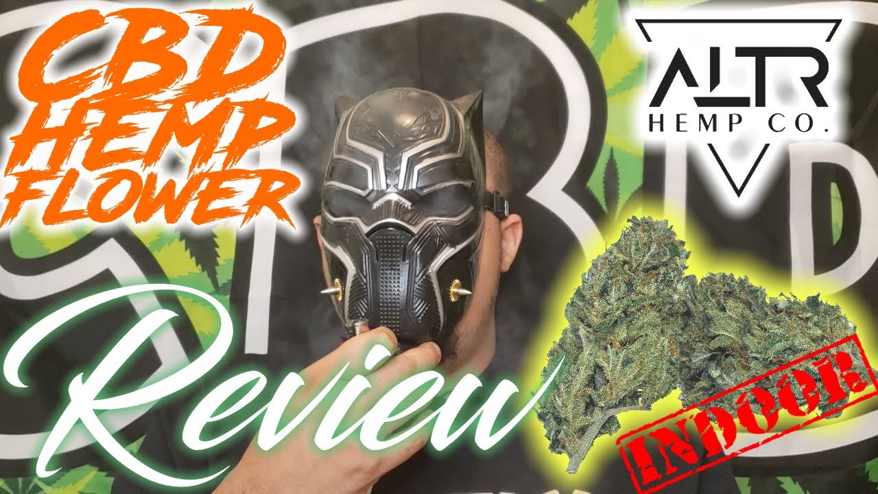 This Is the LOUDEST Hemp Flower I've Ever Had! | Orange Cookies from ALTR CBD (RIP Chadwick Boseman)