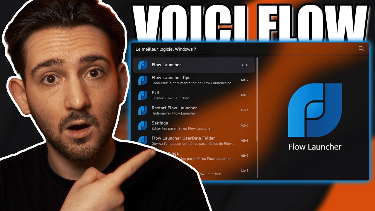 Ce logiciel va changer ta fa&ccedil;on d&rsquo;utiliser Windows (Flow Launcher)