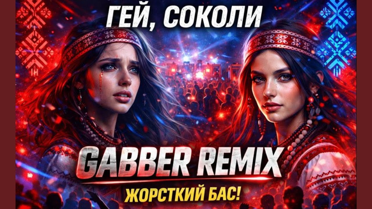 ГЕЙ, СОКОЛИ | HARD GABBER REMIX — Український фольклор у рейві