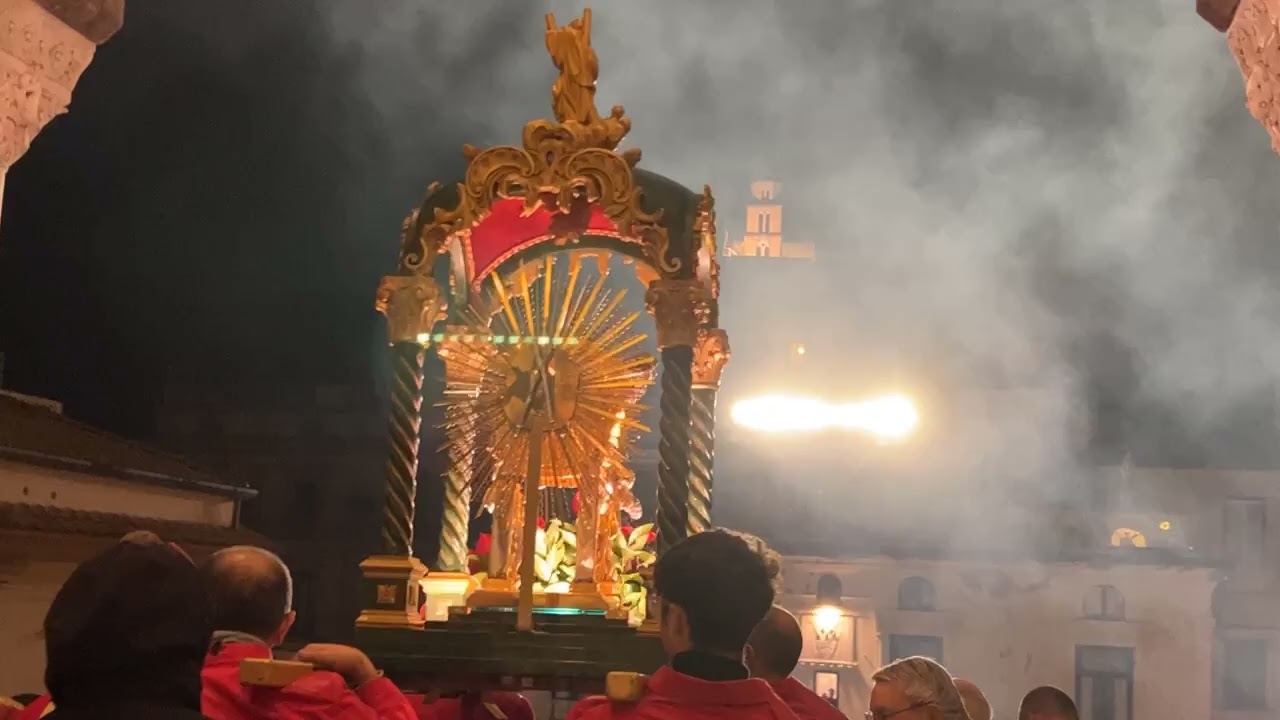Amalfi (SA) -  La processione con la statua di San Biagio di Sebaste  (29.01.26)