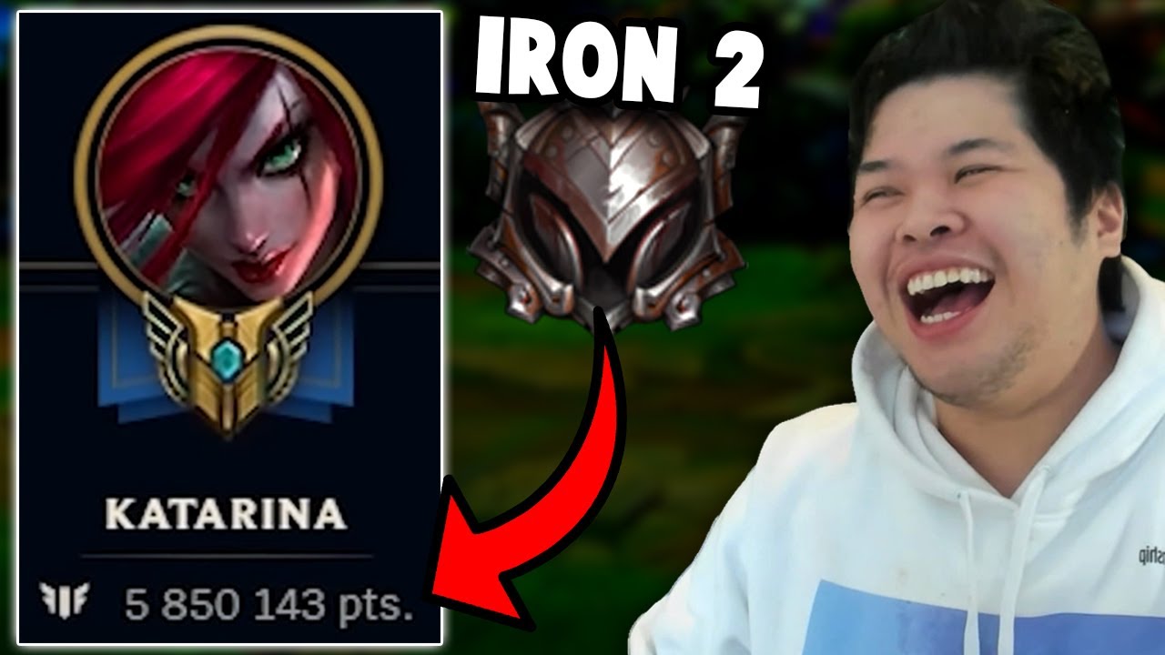 I spectated a 5,900,000 Mastery Points IRON 2 KATARINA and this is how she plays Katarina