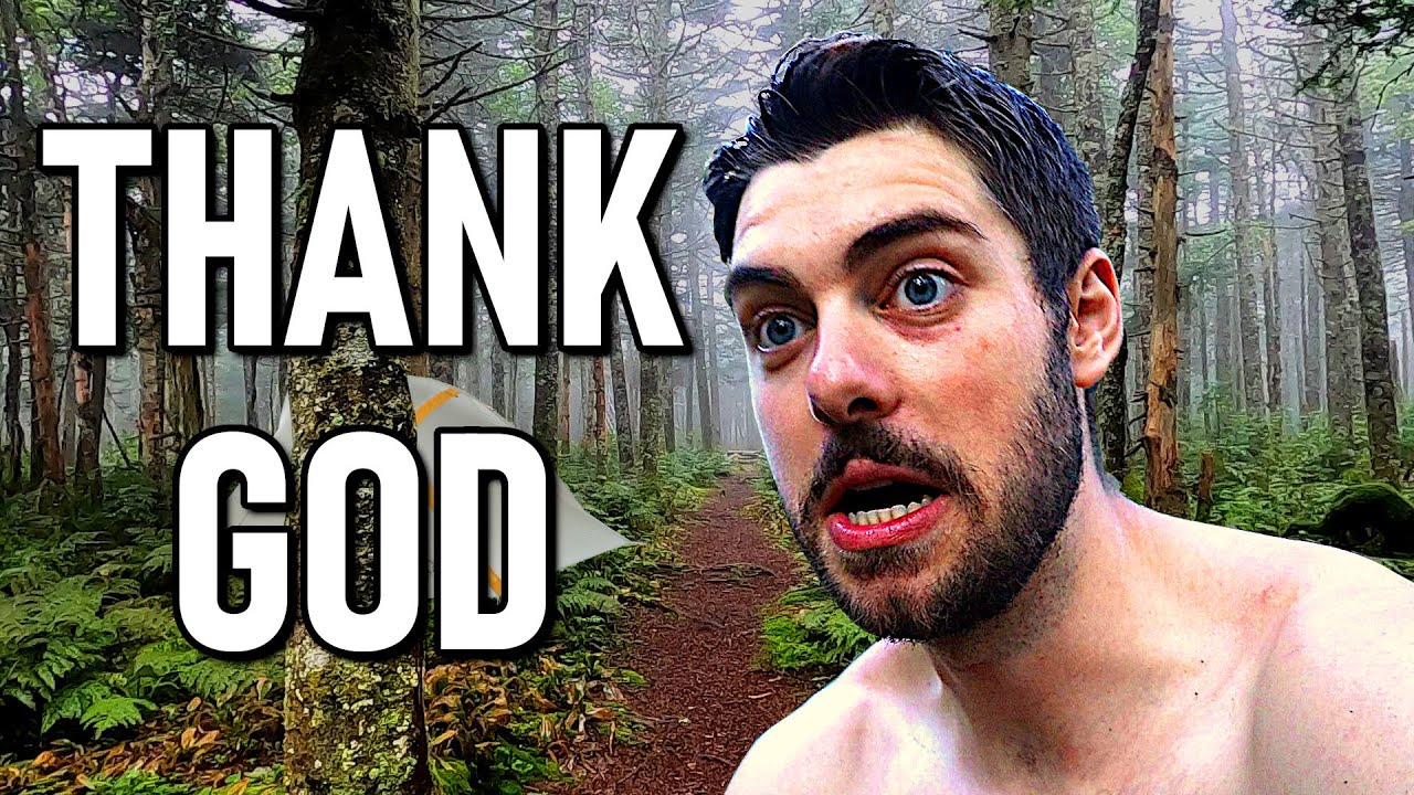 THANK GOD I had a Knife with me at this Campsite | Appalachian Trail Backpacking, Vermont