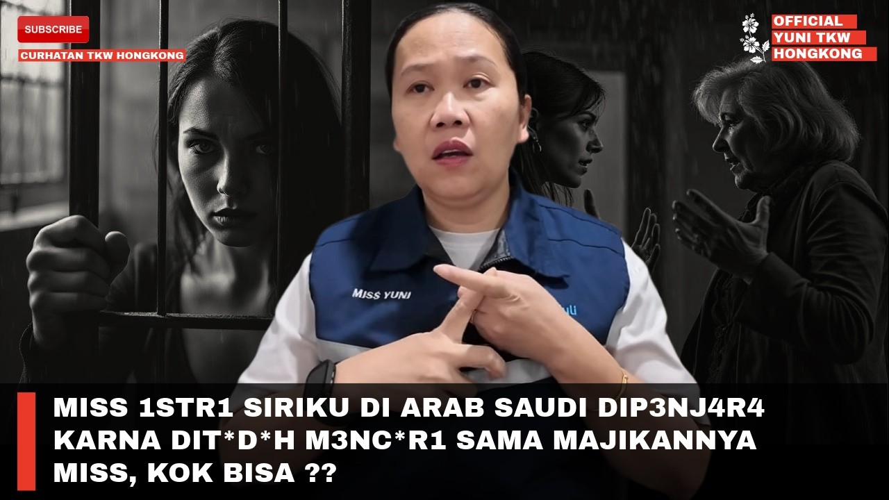 MISS 1STR1 SIRIKU DI ARAB SAUDI DIP3NJ4R4 KARNA DIT*D*H M3NC*R1 SAMA MAJIKANNYA MISS, KOK BISA ??