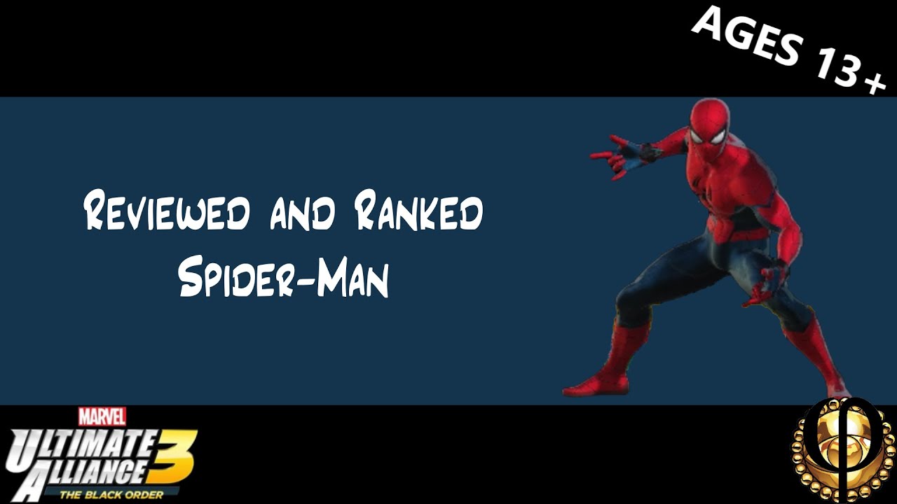 Reviewed and Ranked: Spider-Man - Ultimate Alliance 3