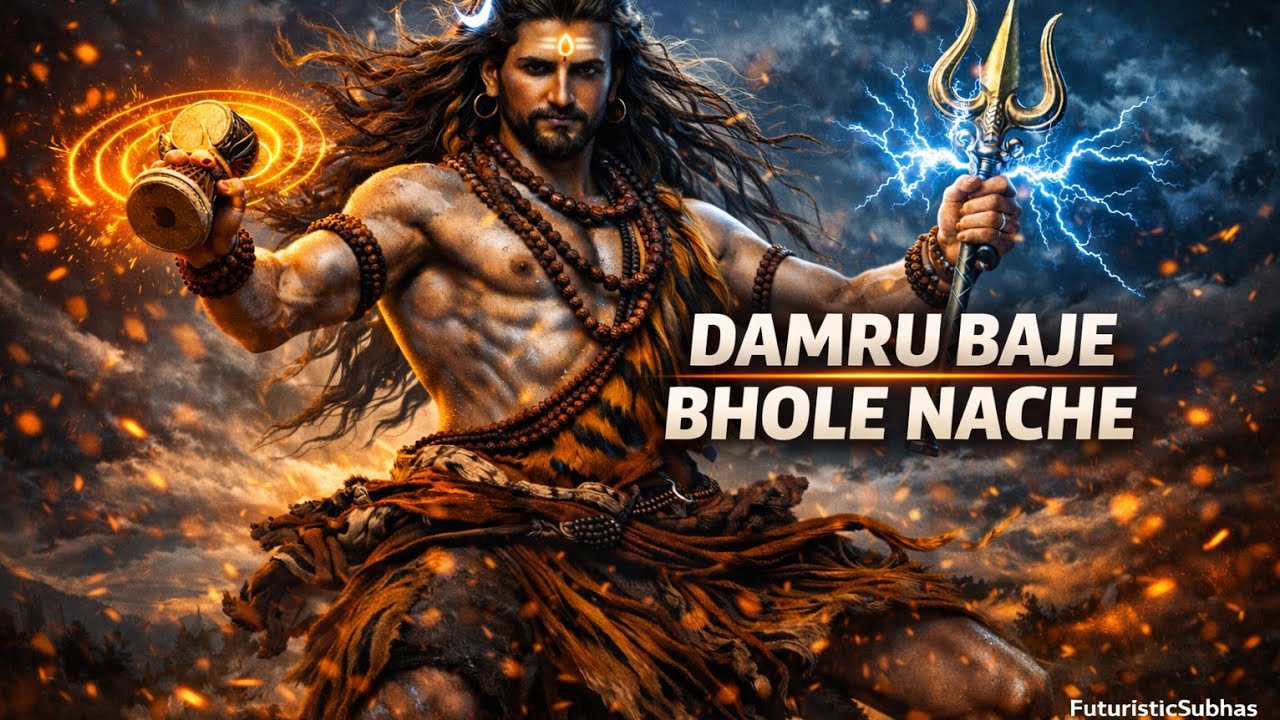 Damru Baje 🔥 Bhole Nache | Mahadev Tandav 2026 | Shiv EDM Bhakti | Om Namah Shivay
